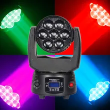 2 шт. новые продукты на китайский рыночный светодиодный движущаяся головка 7x12 Вт светодиодный мини-пучок света