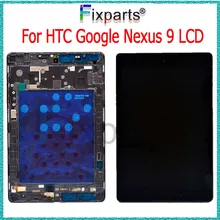 Black 8.9" LCD Display For HTC Google Nexus 9 Touch Screen Digitizer Assembly Replacement parts For HTC Nexus 9 LCD With Tools