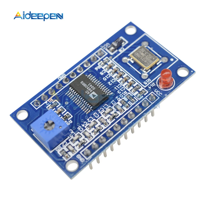 Price 1Pcs AD9850 DDS Signal Generator Module 0 40MHz 2 Sine Wave and 2 Square Low pass Filter Crystal Oscillator Test Equipment Board