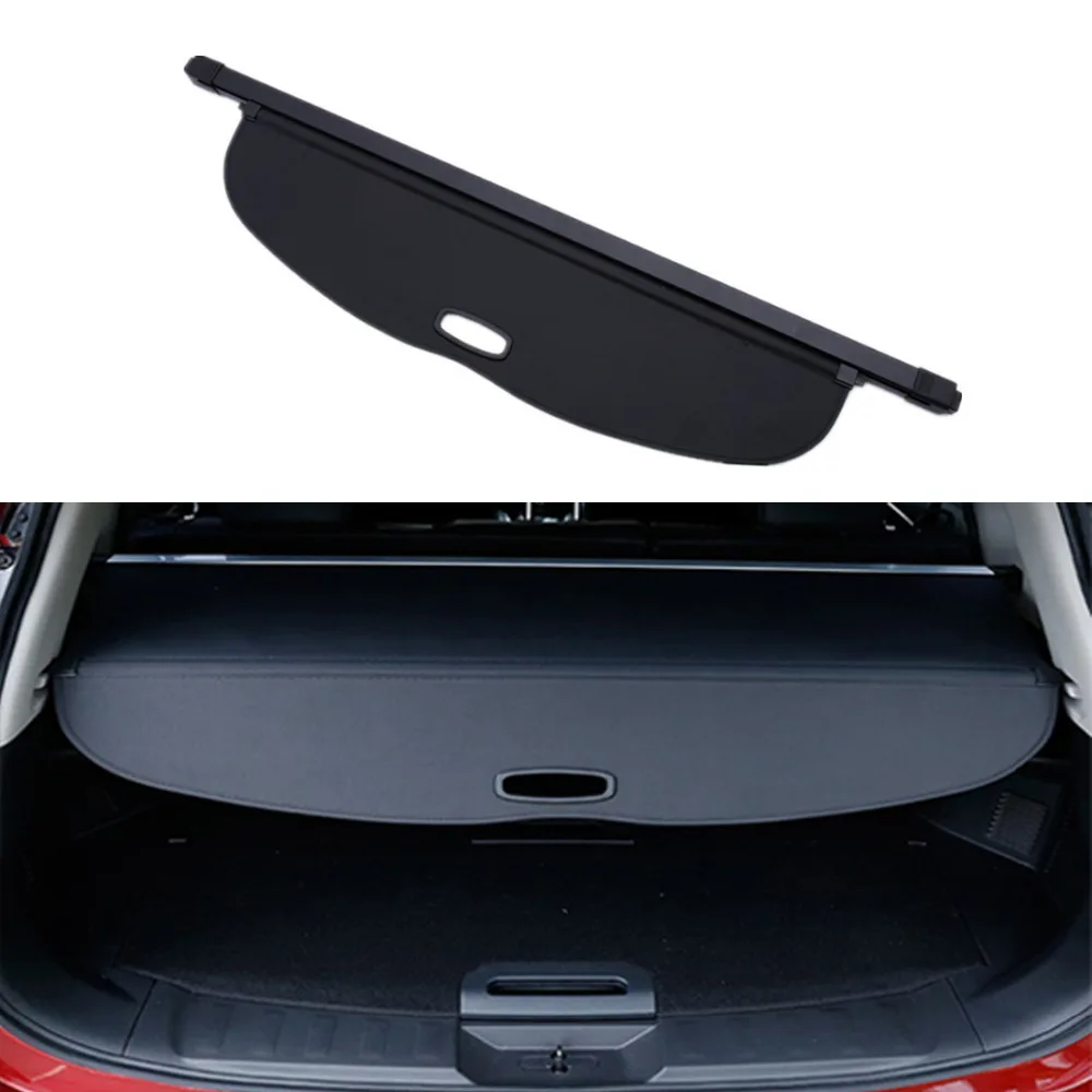 

Chuang Qian Car Rear Trunk Security Shield Cargo Cover Black For Nissan X-Trail T32 2014 2015 Black