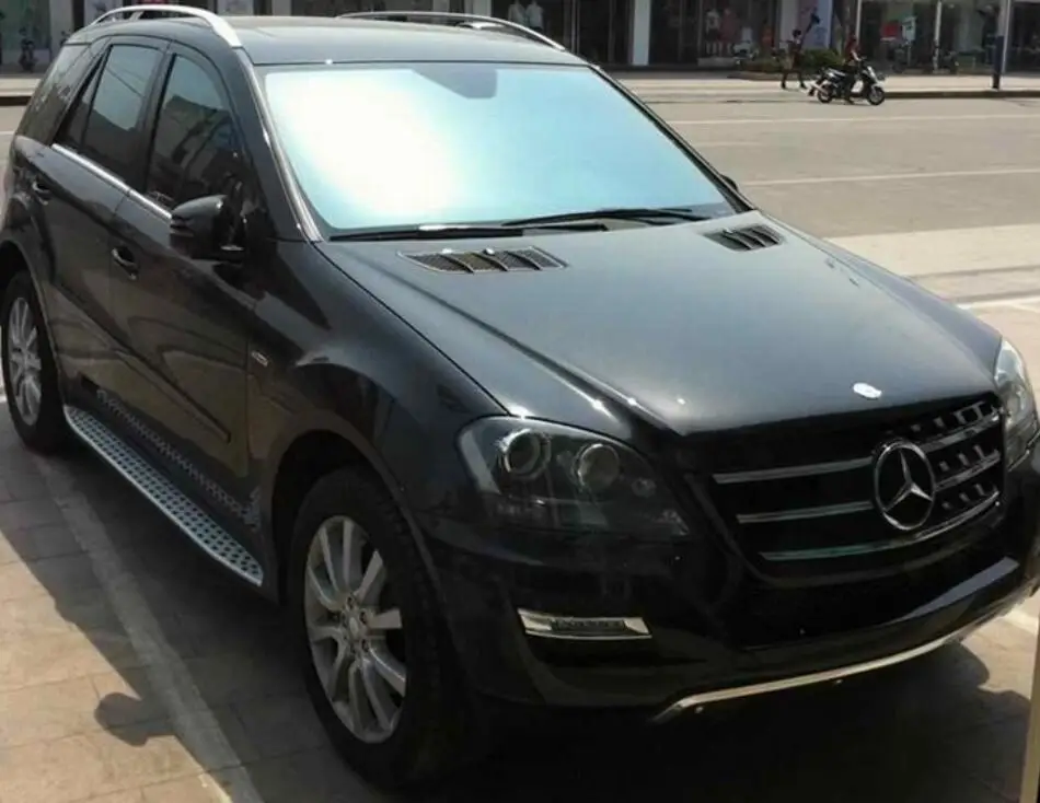 Ходовые доски Авто боковой шаг бар педали для Mercedes Benz ML300 ML350 ML400 ML450 MLAMG 2006 2011