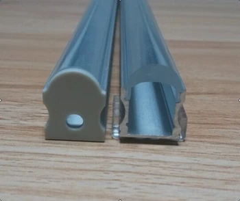 Online Free Shipping Aluminum Profile Channel For 2835 5050 5630 8520 7020 4014 Strip Bar Light Jewelry Counter