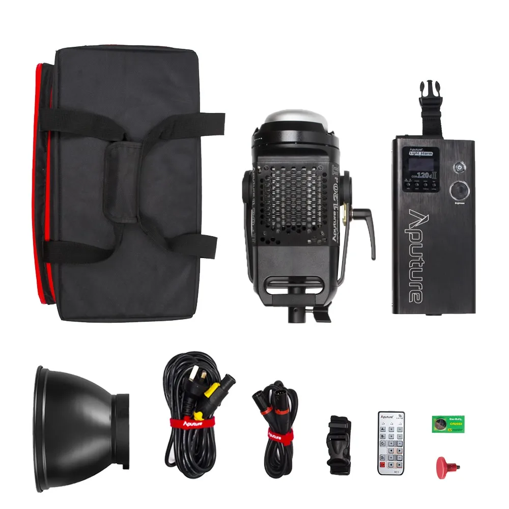 Aputure LS C120d 120D II 180W светодиодный непрерывный V Mount Видео светильник CRI96 + TLCI97 2 4G 5500K
