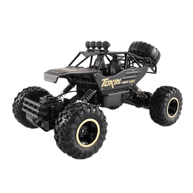 Black 1/12 Радиоуправляемый автомобиль 4Wd альпинистский автомобиль с двойным приводом Bigfoot автомобиль с дистанционным управлением модель внедорожника Игрушки для мальчиков детей - Цвет: Black