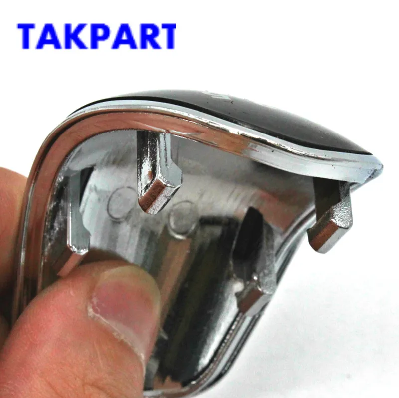 TAKPART черный 5 скоростей Ручка переключения передач крышка крышки для Ford Mondeo Galaxy