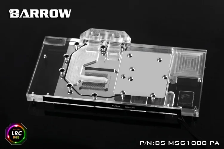 

Barrow BS-MSG1080-PA GPU Water Cooling Block for MSI GTX1080 1070 1060 GAMING X