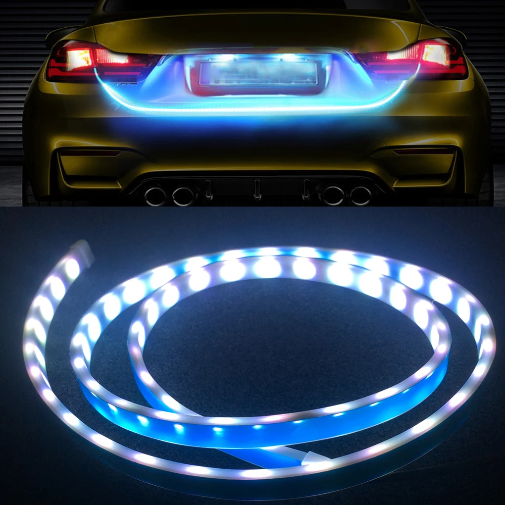 2 шт. многофункциональная сигнальная лампа наружный светильник ing Car RGB