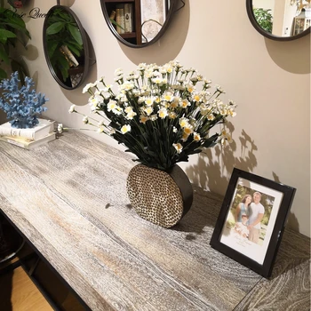 

Gerbera Artificial Flower For Wedding Decoration PE Flowers Daisy 5PC 42cm Fake Flower Chrysanthemum Party Home Decoration vivid