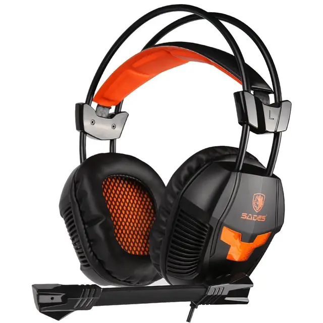 Special Price Sades SA-921 Stereo Gaming Headphones for a Mobile Phone PS4/Xbox 360/MAC/PSP/Laptop PC Gamer Headset Gaming Headphone with Mi
