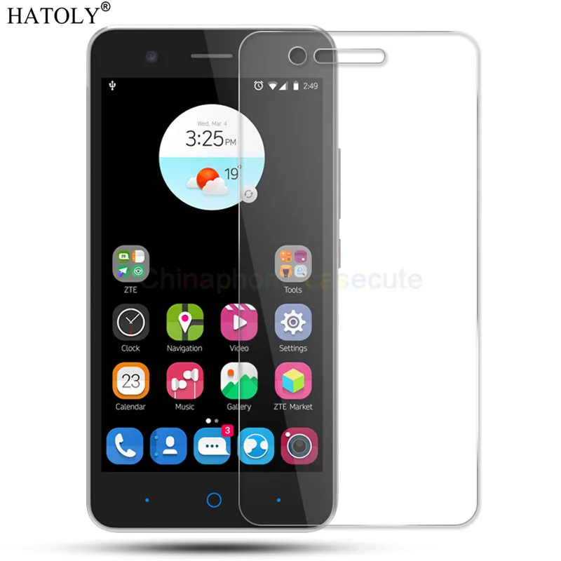 2PCS Screen Protector Glass For ZTE Blade A510 Anti brust Tempered
