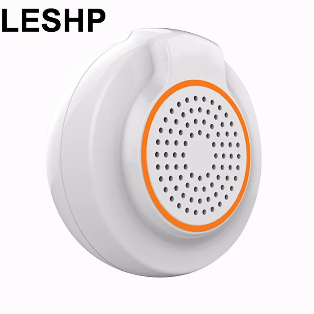 

LESHP Z-wave Wireless Siren Alarm Sensor 720P HD Sensor Alarm Home Automation Alarm Smart House Security With night Vision