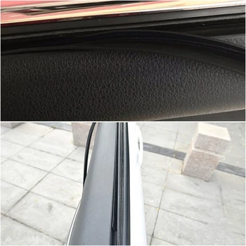 

Rubber Car Noise Sealed Weatherstrip Seal Black Refit Parts 4M Window Edge