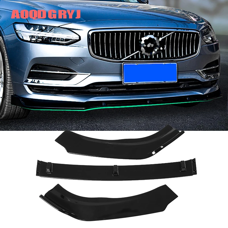 Cubierta protectora de alerón delantero para coche volvo, accesorio para modelos S90 2017 2019