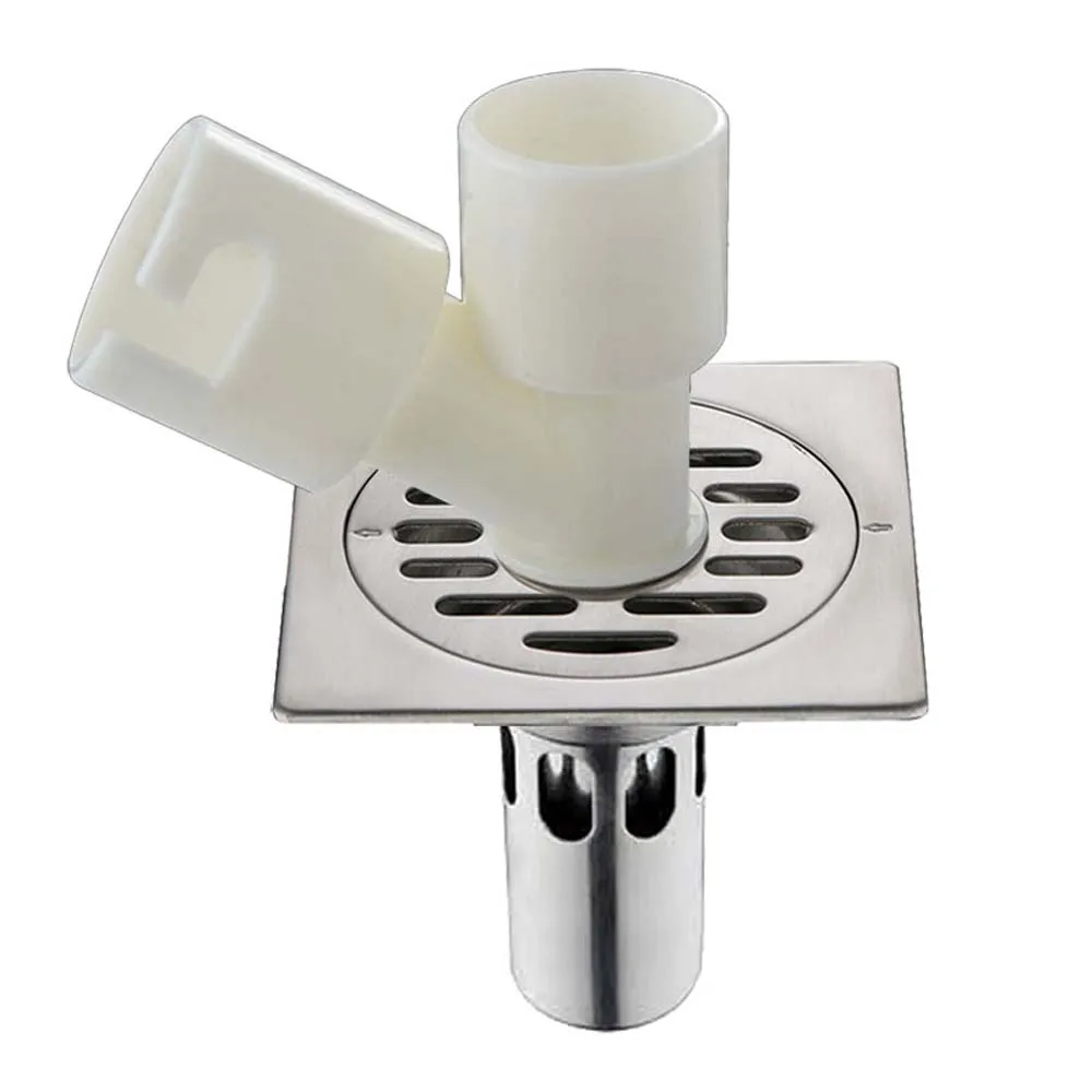 

AZOS SUS304 stainless steel Deep water sealing floor drain washing machine Fast drainage Deodorant/Fast drainage 100*100mm