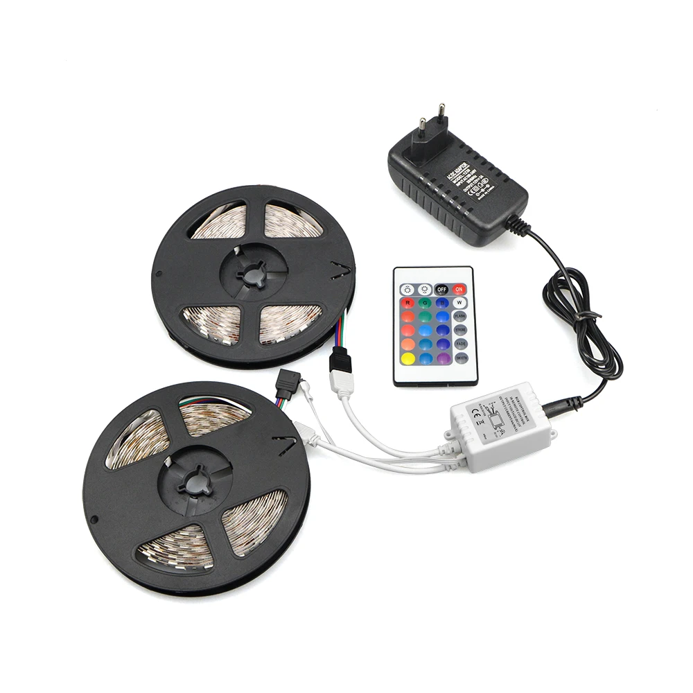 RGB LED Strip light String 2835 5050 12V DC Flexible
