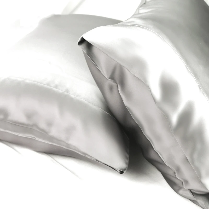 51*76cm Polyester Pure Pillowcase Silk Pillow Case Cover Satin Bed