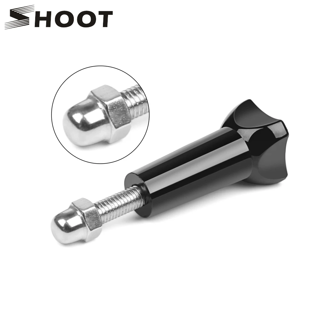 

SHOOT Long Thumb Knob Bolt Nut Screw for GoPro Hero 7 6 5 4 Black Session Xiaomi Yi 4K SJCAM SJ4000 Eken H9 Action Cam Accessory