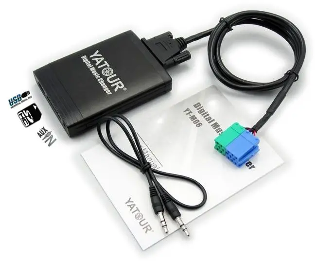 Музыкальный адаптер Yatour USB SD AUX для Porsche Mercedes Benz Ford Becker Radio 2234 CDR21 BE2340|cd changer mercedes|mercedes