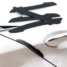 4PCS Car Anti-Collision Strip Bumper Protector Cover Car door Stickers for BMW Audi Volkswagen Ford Honda Mitsubishi Car styling