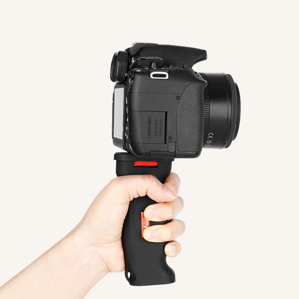 Для Gopro Hero/беззеркальный/DSLR держатель с зажимом для камеры хвостовик стабилизатор 1/4 винт анти-шок ручной захват аксессуары для фотографии