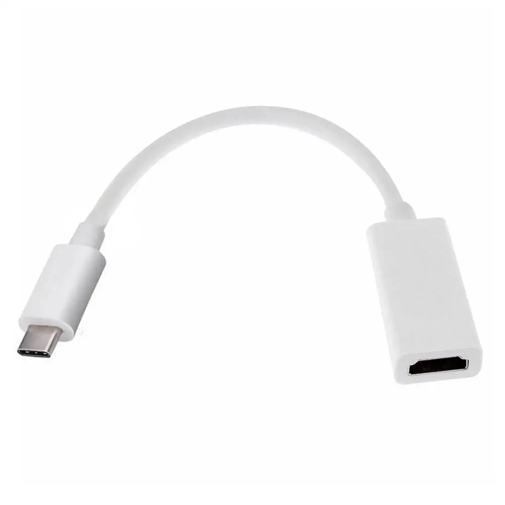 

USB C to HDMI Cable Creation USB 3.1 Type C to HDMI 4K Hub Adapter Male to Female Compatible MacBook Pro/Samsung Note S9,S8