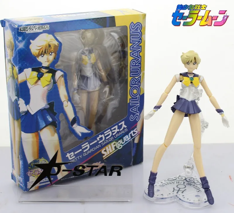 Sailor moon Sailor Uranus Tenoh Haruka Anime Manga Figuren Figure Set H:15cm 