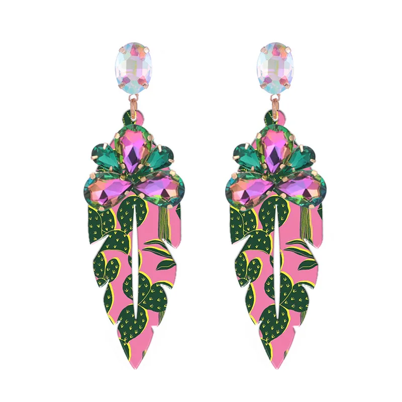 Oorbellen drop earrings for woman bohemian pendients  (1)