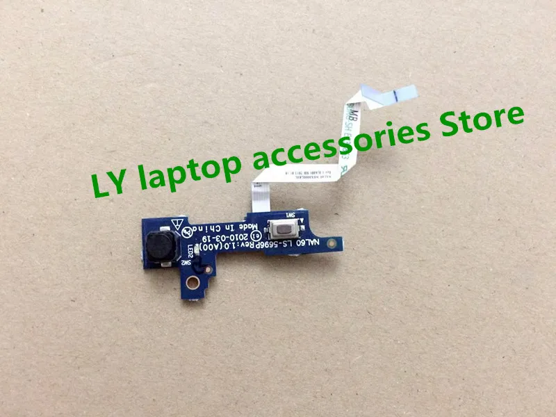 Оригинальная панель для ноутбука DELL Latitude E4310 переключатель питания с кнопками