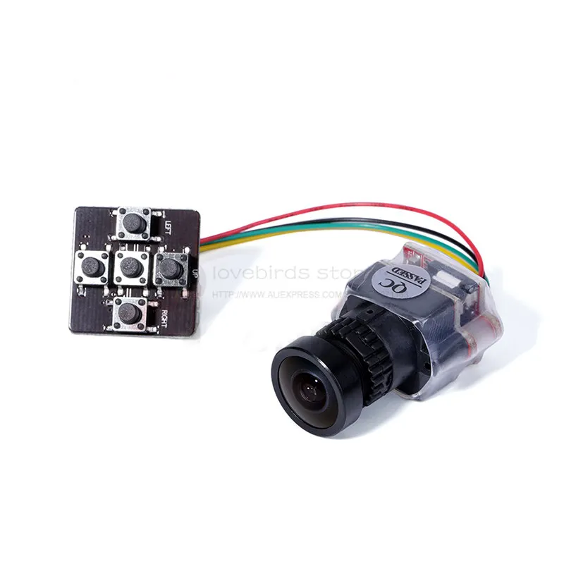 

FOXEER MINI HS1177M CCD Mirco camera 2.8mm lens WDR Super backlight for DIY FPV mini drone