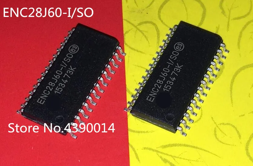 10 unids/lote ENC28J60 I/así que SOP28 ENC28J60 I/SS SSOP28 ENC28J60 I ...