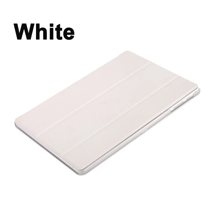 Ультратонкий чехол из искусственной кожи для ALLDO cube T12/T10/Free Young X7/T10 Plus 10,1 дюймов Tablet PC - Цвет: white