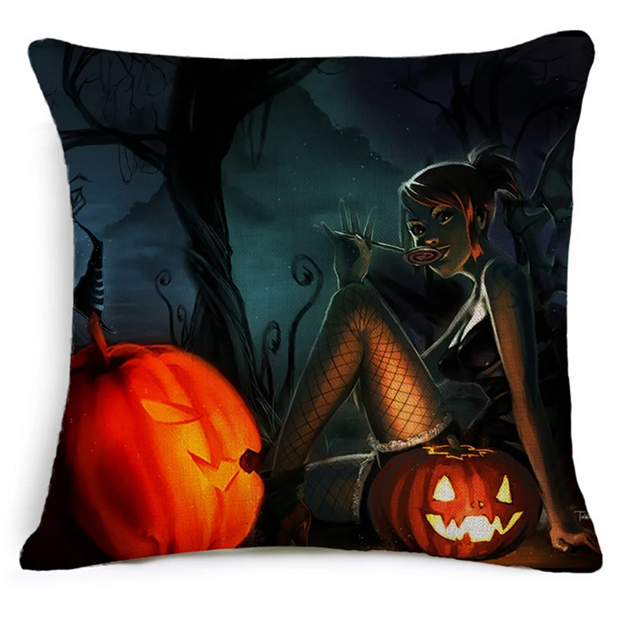 هالوين اليقطين الكرتون ديكور المنزل وسادة ليغطي أريكة مكتب أريكة رمي غطاء وسادة 45x45 سنتيمتر المخدة b187 هالوين اليقطين الكرتون ديكور المنزل وسادة ليغطي أريكة مكتب أريكة رمي غطاء وسادة 45x45 سنتيمتر المخدة b187