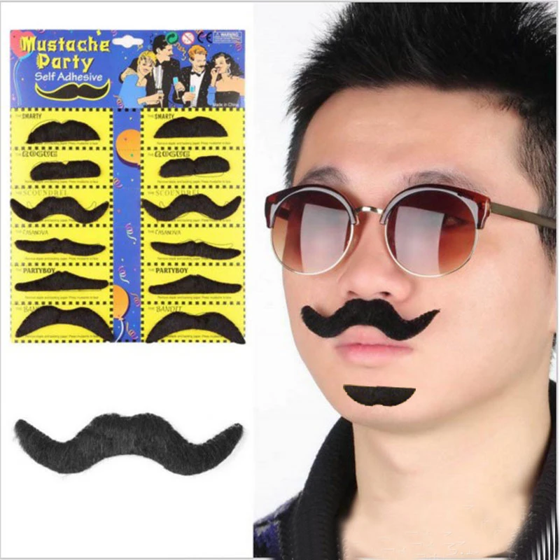 Creative funny costume pirate party halloween cosplay fake mustache