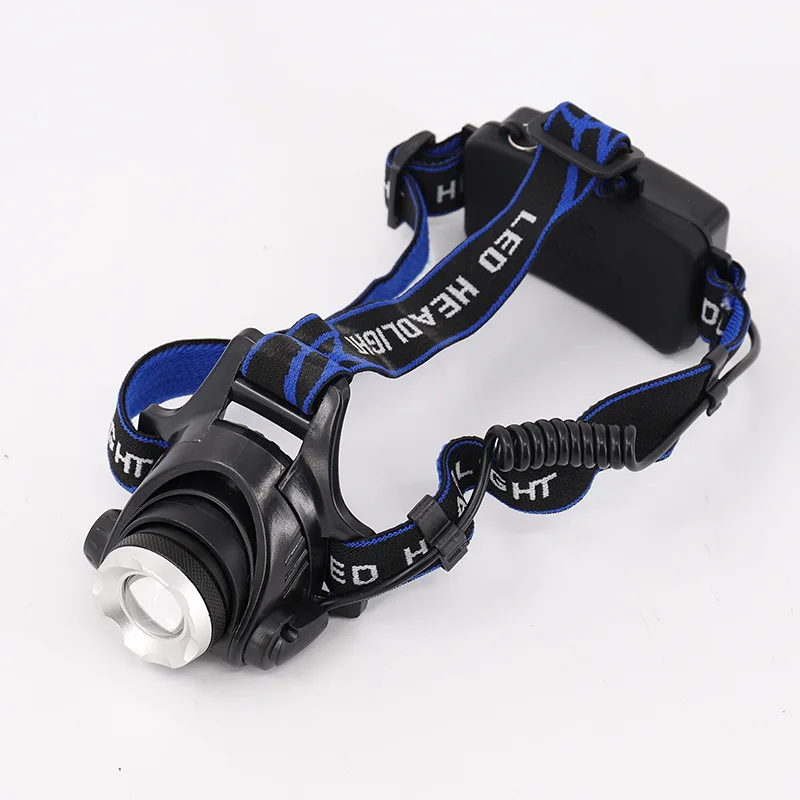 Flashlight L2 T6 Cree Led Headlamp Zoomable Headlight Waterproof Head