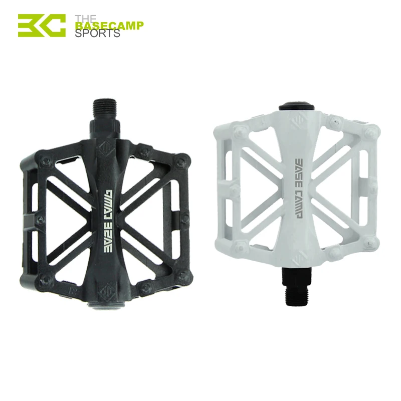 

BASECAMP Bicycle Pedals Mountain Road Bike MTB 5 Color Cycling Alloy Pedal Non-Slip BMX Ultra-Light Pedal Bike Accessories H5901