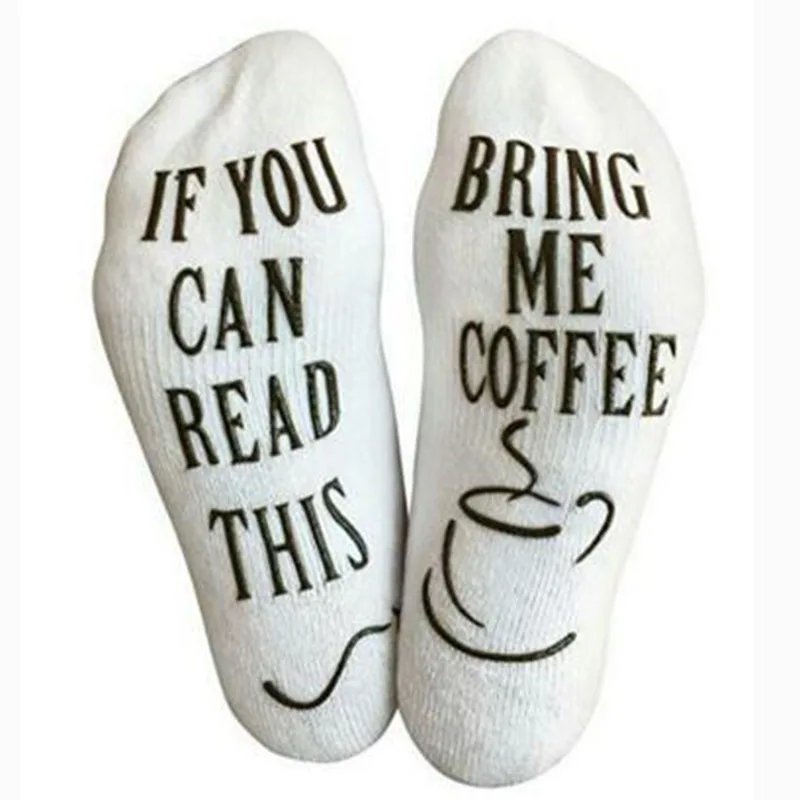 [EIOISAPRA] мужские унисекс смешные мужские носки с надписями Sokken "Если вы можете прочесть это принесет мне чай" Shhh! "Calcetines носки для влюбленных - Цвет: 12