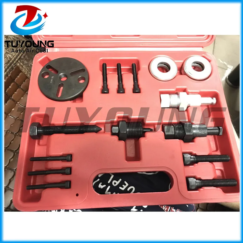 Auto A//C Compressor Clutch Puller Tool Set Air Conditioner Remover Kits