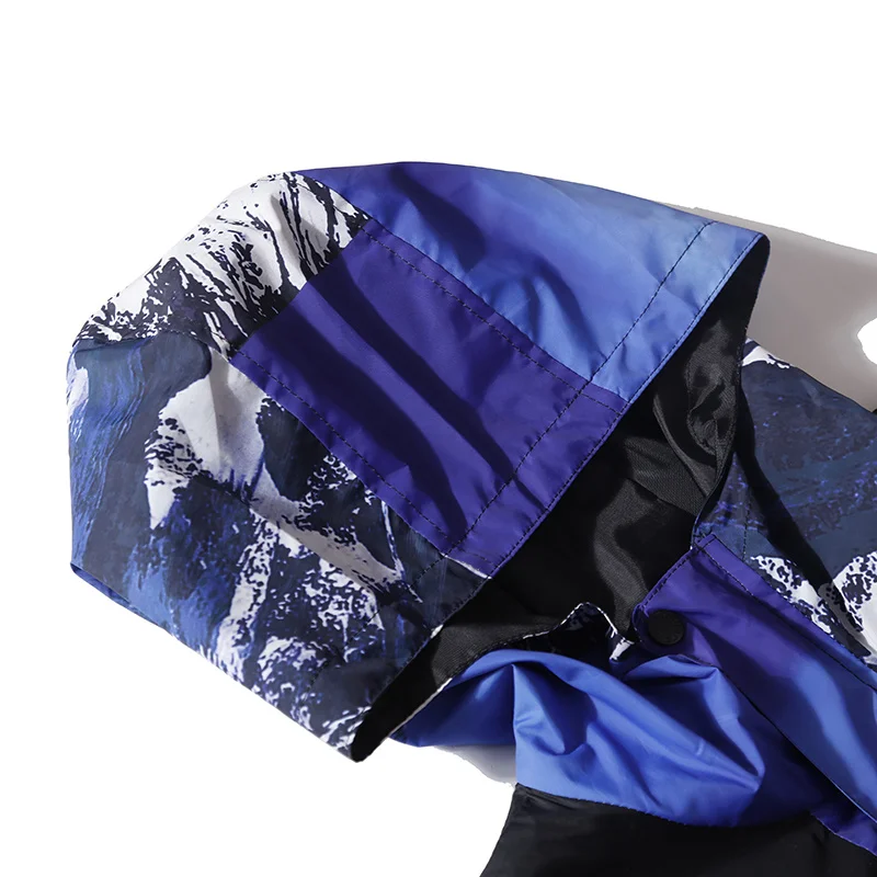 Best Version BogoxFace Women Men Mountain View Women Men Jacket Windbreaker Hiphop Streetwear Men Jacket Waterproof
