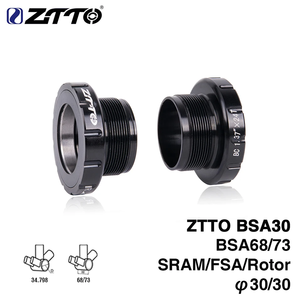 Staffa Inferiore BSA30 - Per BB30/30 Mm, Per FSA/Rotor/SRAM, 68-73 Mm | Conf. Da 2 Pezzi - Foto 11