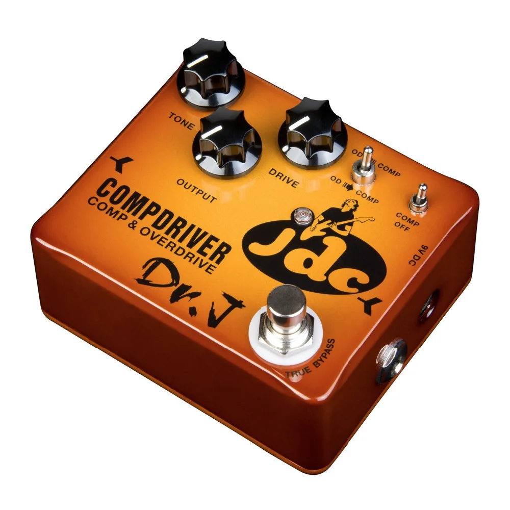 Dr. J CompDriver Compression Overdrive Guitar Effect Pedal