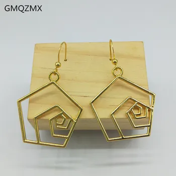 

Hot fashion 3 color irregular geometric Earrngs, Fibonacci sequence math geometry Earring holiday gift women Jewelry