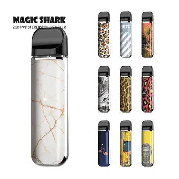 

Magic Shark Painting Stone Leopard White Flamingo Case Sticker Wrap Film Cover for Smok Novo New Arrival