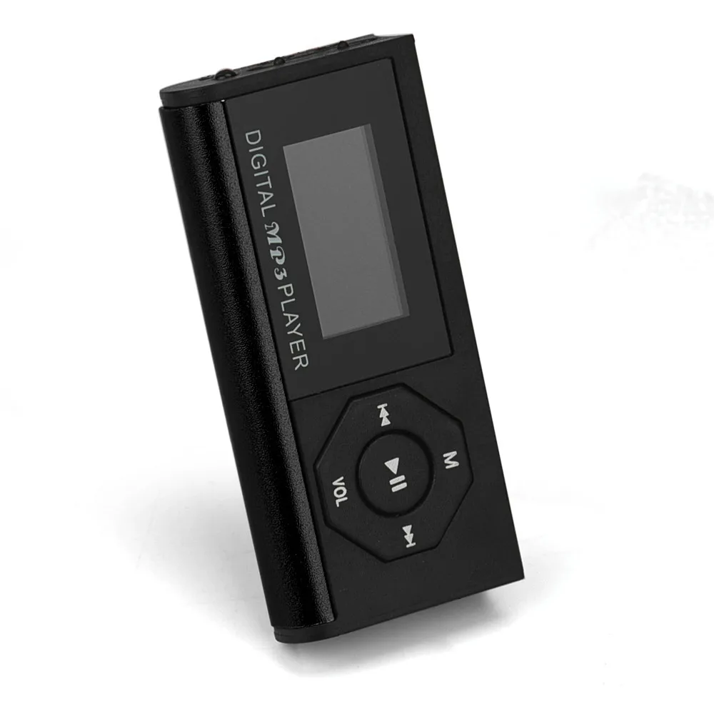 Мини USB флэш MP3 плеер с ЖК-экраном Поддержка 16 ГБ TF слот для карт цифровой мини USB MP3 музыкальный медиа детский Аудио Спорт ночной бег