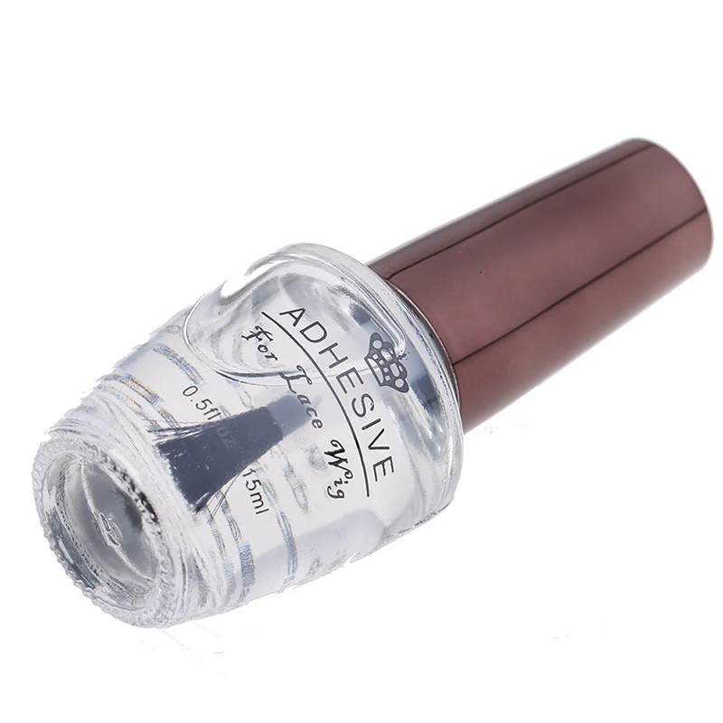 15ml High Quality Hair Beauty Profession Lace Wig Adheisve Hair Glue Adhesives Glue Brush-on For Lace Wig Salon Accessory