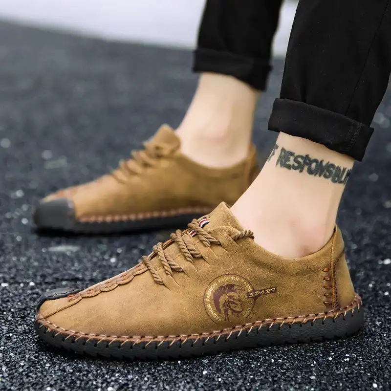 Los Para Encaje Negro Hombres Adultos Transpirable Casuales Zapatos 2018 Amarillo Caliente Venta De Hombre Fondo HD2EI9