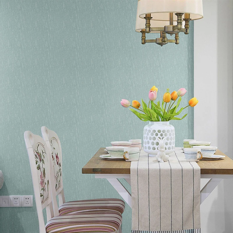  Linen Effect Wallpaper Flax Design Wall Covering For Bedroom Office Wall Decor Modern Wall Paper De - 32859252616