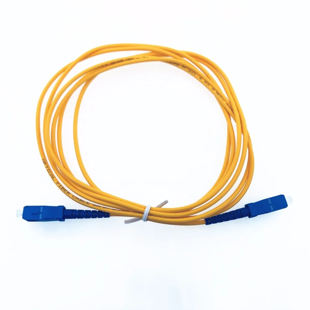 5 шт. Бесплатная доставка FTTH SM SX 3 м UPC 2 0 мм или волоконный кабель Стандартный