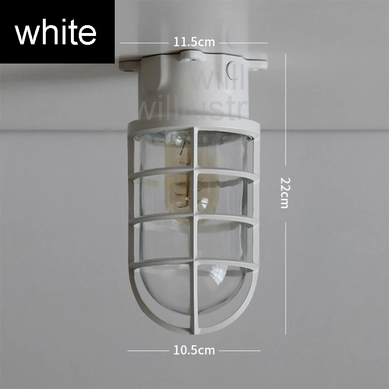 Willlustr Macaron, цветной металлический потолочный светильник, винтажный кованый светильник, лофт, промышленный светильник в американском стиле, стеклянный абажур, светильник