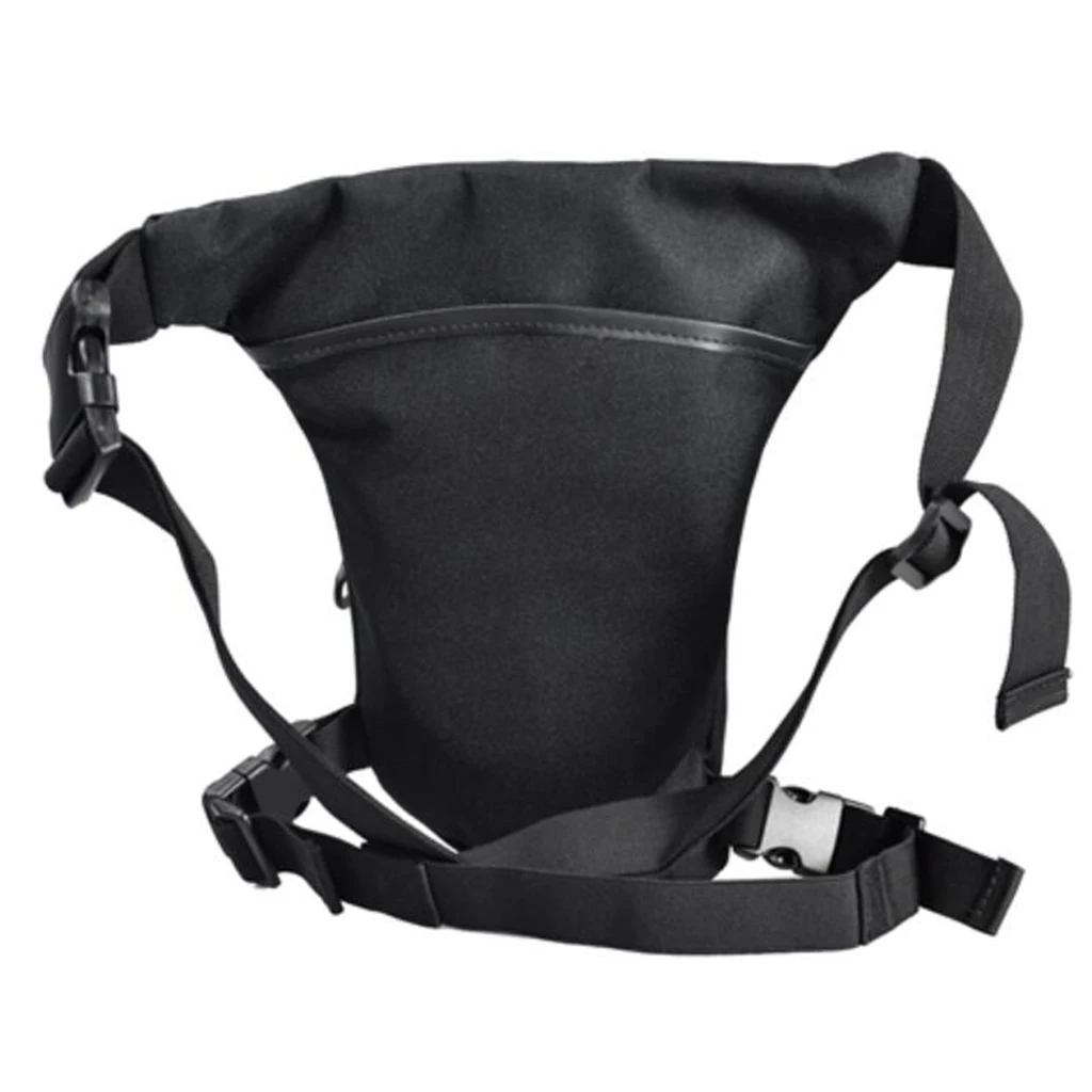 Men Oxford Riding Racing Motorbike Fanny Pack Waist Thigh Waterproof Leg Bag High-Density Adjustable Strap Increase Stability