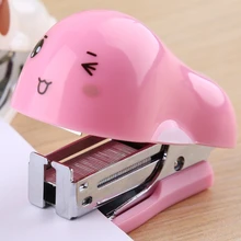 1 шт. мини-степлер настольный аксессуар из мультфильма для Детей школьников